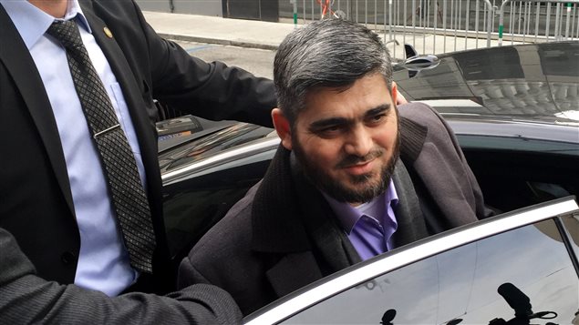 Mohamed Allouch, représentant du Jaysh al-Islam Mohamed Allouch, représentant du Jaysh al-Islam