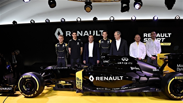 Le dévoilement de la Renault RS16 à Paris le 3 février Le dévoilement de la Renault RS16 à Paris le 3 février