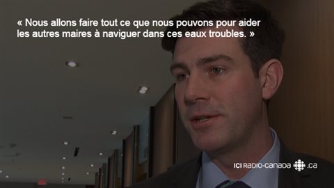 Le maire d'Edmonton, Don Iveson. Le maire d'Edmonton, Don Iveson.