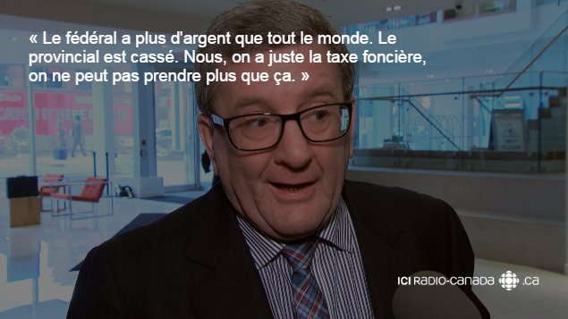 Le maire de Québec, Régis Labeaume. Le maire de Québec, Régis Labeaume.