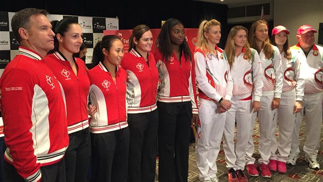 Le Canada affronte le Bélarus en fin de seamine au PEPS, dans le cadre du premier tour du Groupe mondial II. Le Canada affronte le Bélarus en fin de seamine au PEPS, dans le cadre du premier tour du Groupe mondial II.