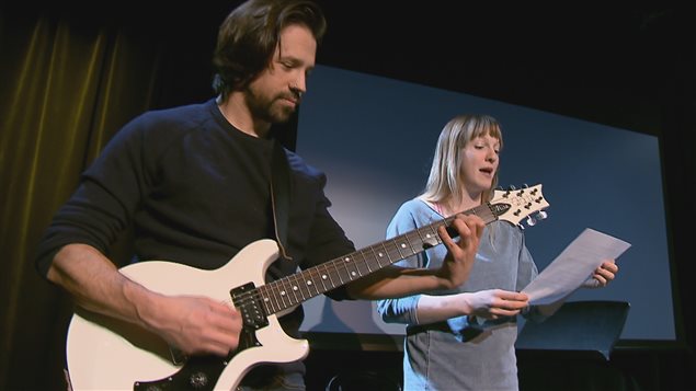 Le duo Mathieu Campagna et Catherine Dorion avec leur spectacle de poésie engagée Fuck toute. Le duo Mathieu Campagna et Catherine Dorion avec leur spectacle de poésie engagée Fuck toute.