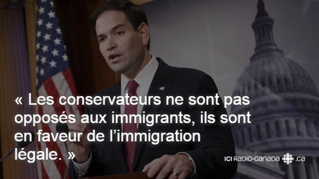 Le sénateur de la Floride, Marco Rubio Le sénateur de la Floride, Marco Rubio