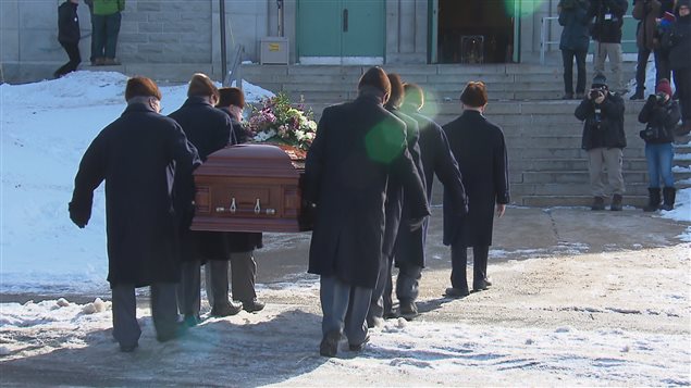 Les funérailles de Suzanne Bernier ont eu lieu samedi avant-midi à l'église Saint-Thomas-d'Aquin Les funérailles de Suzanne Bernier ont eu lieu samedi avant-midi à l'église Saint-Thomas-d'Aquin