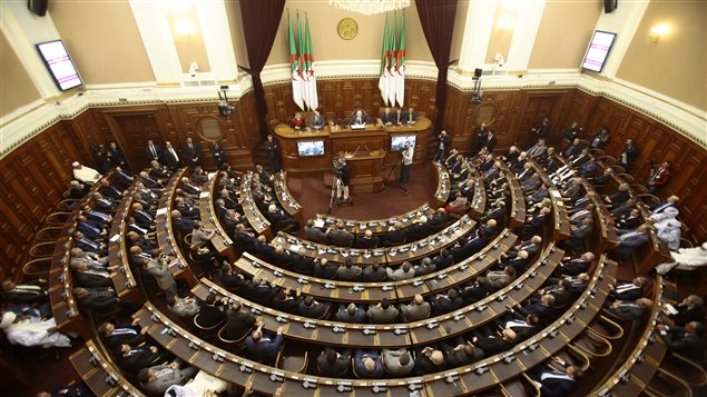 La Chambre haute du parlement algérien. La Chambre haute du parlement algérien.