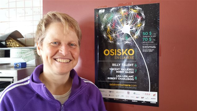 Christine Morasse, directrice du festival Osisko en lumière Christine Morasse, directrice du festival Osisko en lumière