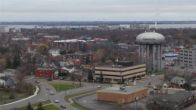 Une vue sur la ville de Kingston Une vue sur la ville de Kingston