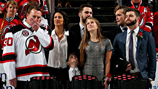 Martin Brodeur, sa femme et ses enfants Martin Brodeur, sa femme et ses enfants