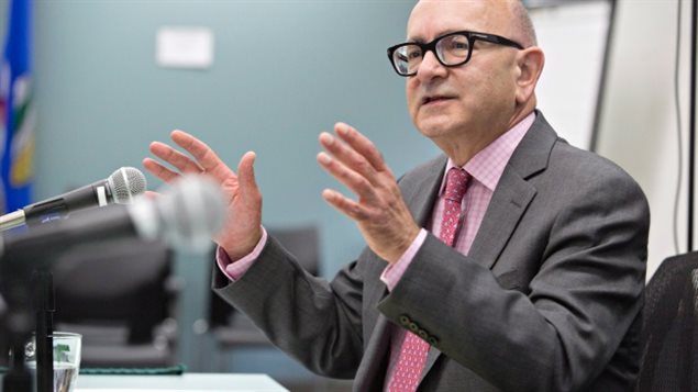 Le vérificateur général de l'Alberta Merwan Saher fait 15 recommandations dans son rapport de 2016 Le vérificateur général de l'Alberta Merwan Saher fait 15 recommandations dans son rapport de 2016