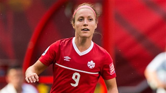 Josée Bélanger à la Coupe du monde 2015 Josée Bélanger à la Coupe du monde 2015