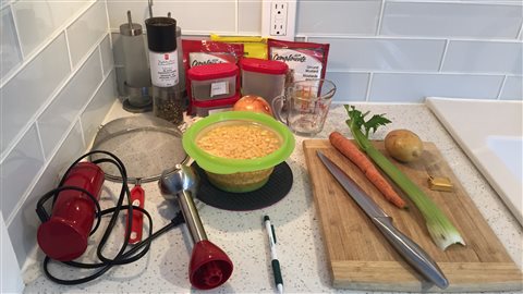 Les ingrédients de la soupe Les ingrédients de la soupe
