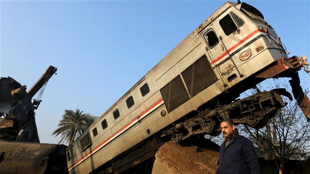 L'accident s'est produit tôt jeudi au sud du Caire.
L'accident s'est produit tôt jeudi au sud du Caire.