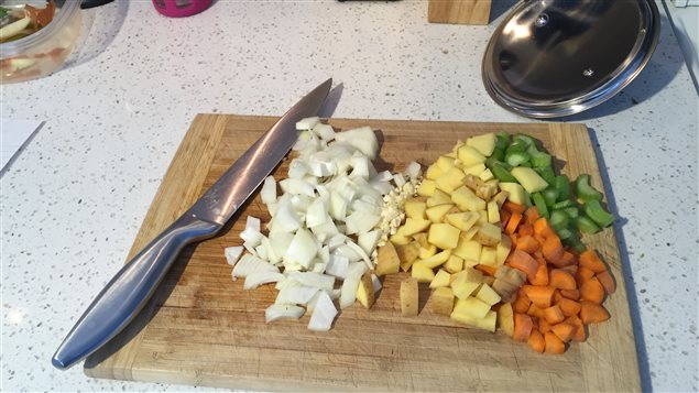 Légumes coupés Légumes coupés