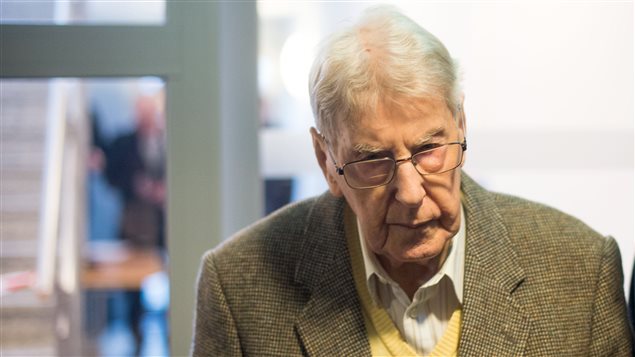 Reinhold Hanning, lors de son arrivée au tribunal. Reinhold Hanning, lors de son arrivée au tribunal.