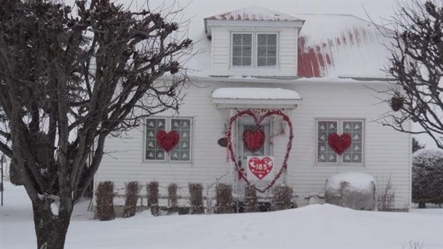 Une maison de Saint-Valentin, en Montérégie Une maison de Saint-Valentin, en Montérégie