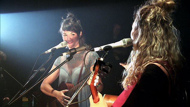 Les soeurs Boulay en concert à La Tulipe à Montréal Les soeurs Boulay en concert à La Tulipe à Montréal