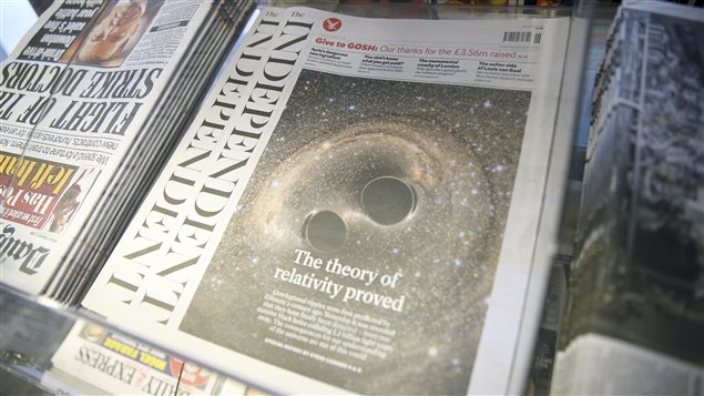 L'édition du 12 février 2016 du quotidien britannique « The Independent ». L'édition du 12 février 2016 du quotidien britannique « The Independent ».