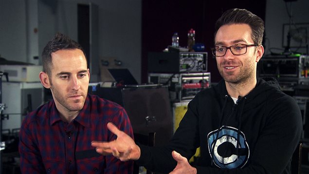 Chuck Comeau et Sébastien Lefebvre, de Simple Plan Chuck Comeau et Sébastien Lefebvre, de Simple Plan