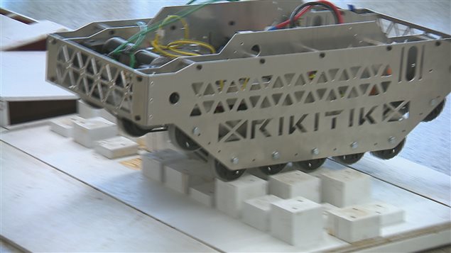 Le robot devra passer différents obstacles.