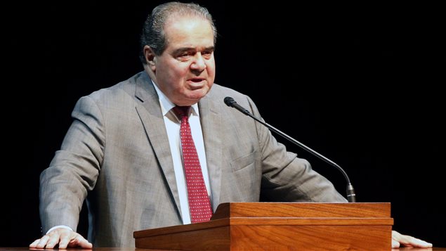 Le juge Antonin Scalia en octobre 2015 Le juge Antonin Scalia en octobre 2015