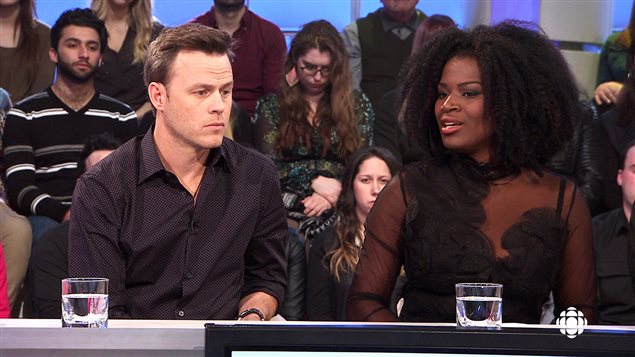 Louis Morissette et Carla Beauvais à « Tout le monde en parle » Louis Morissette et Carla Beauvais à « Tout le monde en parle »