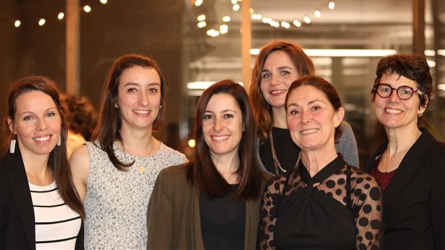 Les six employées de Convercité. De gauche à droite : Julie Bergeron, Ophélie Chabant, Gabrielle Immarigeon, Léa Riou, Marianik Gagnon et Marie Pascale Lalonde. Les six employées de Convercité. De gauche à droite : Julie Bergeron, Ophélie Chabant, Gabrielle Immarigeon, Léa Riou, Marianik Gagnon et Marie Pascale Lalonde.