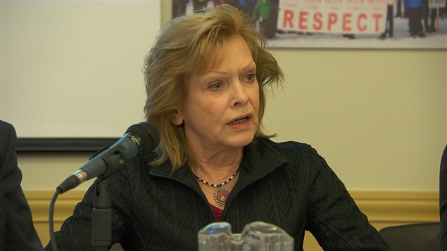La mairesse de Saint-Adolphe-d'Howard, Lisette Lapointe. La mairesse de Saint-Adolphe-d'Howard, Lisette Lapointe.