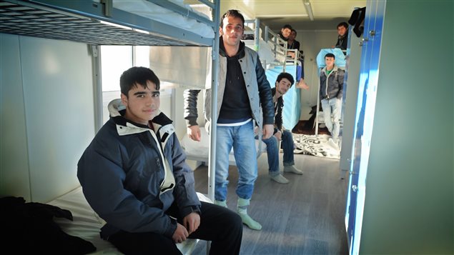Des migrants au Pas de Calais Des migrants au Pas de Calais