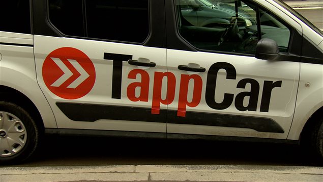L'entreprise albertaine Tappcar veut concurrencer Uber et les taxis à Edmonton. L'entreprise albertaine Tappcar veut concurrencer Uber et les taxis à Edmonton.