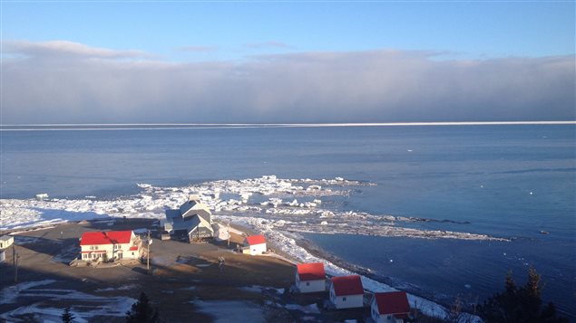 La longue pointe de Petite-Vallée. 15 février 2016 La longue pointe de Petite-Vallée. 15 février 2016