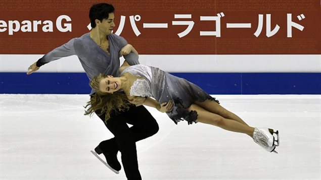 Kaitlyn Weaver et Andrew Poje Kaitlyn Weaver et Andrew Poje