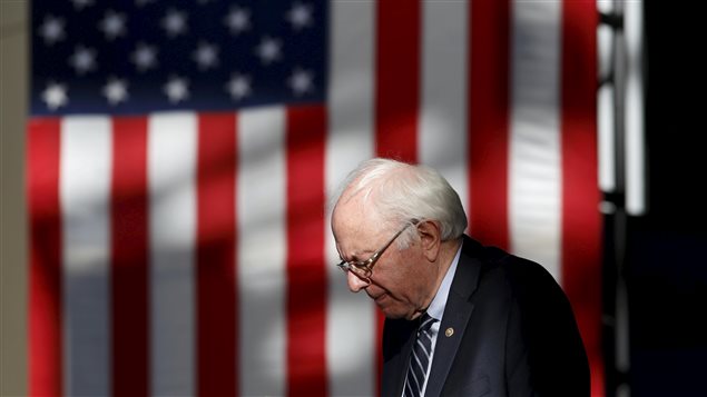 Bernie Sanders après sa défaite au Nevada Bernie Sanders après sa défaite au Nevada