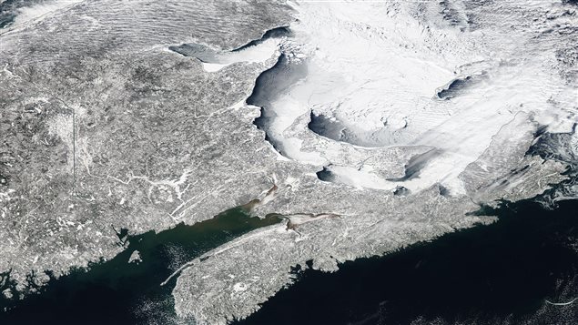 Les provinces maritimes vues de l'espace Les provinces maritimes vues de l'espace