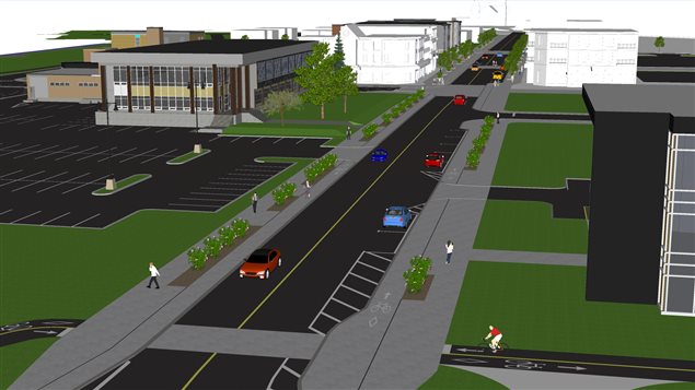 Les plans de la nouvelle rue Frontenac ont été présentés Les plans de la nouvelle rue Frontenac ont été présentés