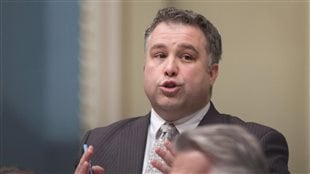 Le ministre Sébastien Proulx Le ministre Sébastien Proulx