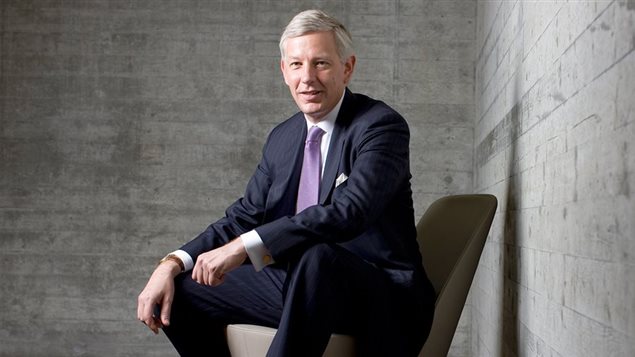 Dominic Barton, directeur général mondial de la firme de consultation McKinsey & Company Dominic Barton, directeur général mondial de la firme de consultation McKinsey & Company