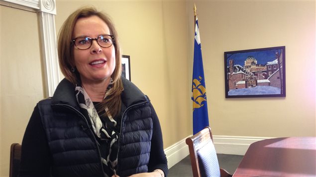 Anne Guérette, critique en matière d'architecture pour l'opposition, Ville de Québec Anne Guérette, critique en matière d'architecture pour l'opposition, Ville de Québec