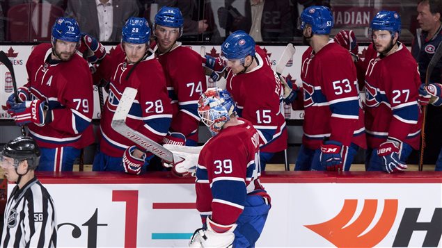 Mike Condon et les siens avaient le mine basse après le revers de lundi soir. Mike Condon et les siens avaient le mine basse après le revers de lundi soir.