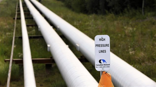 Un pipeline de Canadian Natural Resources Un pipeline de Canadian Natural Resources