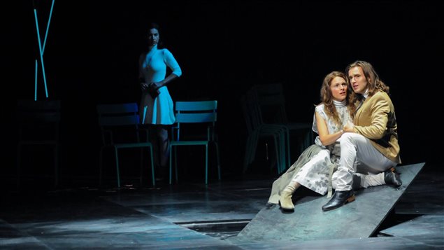<em>On ne badine pas avec l'amour</em>, d'Alfred de Musset, présenté au Théâtre Denise-Pelletier, à l'automne 2015