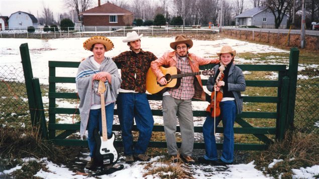 Les Cowboys Fringants en 1996 Les Cowboys Fringants en 1996