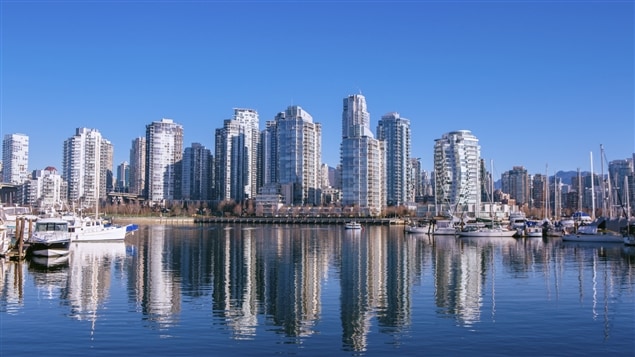 Vue de la ville de Vancouver Vue de la ville de Vancouver