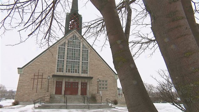 L'église Sainte-Agnès, à Rimouski. L'église Sainte-Agnès, à Rimouski.