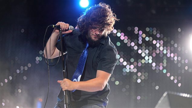 Le chanteur des Cowboys Fringants Karl Tremblay Le chanteur des Cowboys Fringants Karl Tremblay