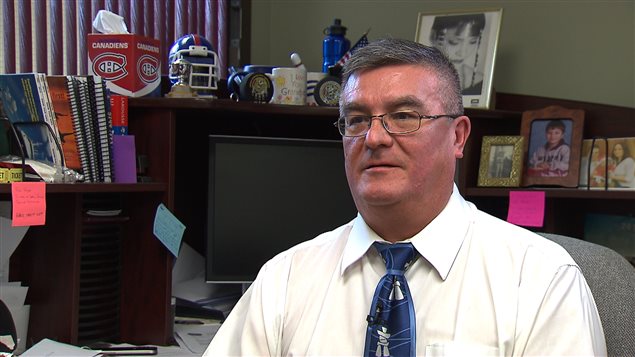 Joe Delaronde, porte-parole du conseil de bande de Kahnawake Joe Delaronde, porte-parole du conseil de bande de Kahnawake