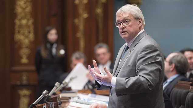 Gaétan Barrette, ministre de la Santé et des Services sociaux du Québec Gaétan Barrette, ministre de la Santé et des Services sociaux du Québec