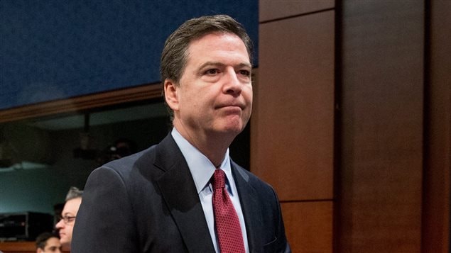 James Comey, le directeur du FBI, après avoir comparu devant une commission de la Chambre des représentants aux États-Unis James Comey, le directeur du FBI, après avoir comparu devant une commission de la Chambre des représentants aux États-Unis