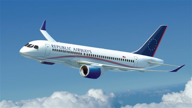 Un avion de Republic Airways Holdings Un avion de Republic Airways Holdings