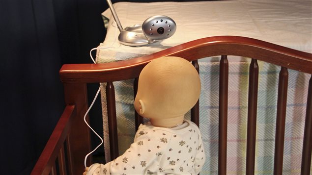 Un interphone pour bébé avec caméra (archives) Un interphone pour bébé avec caméra (archives)