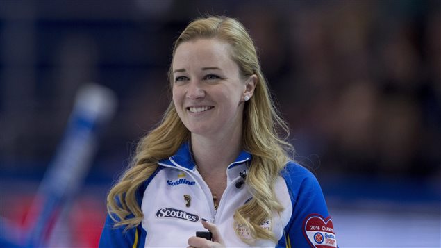 La capitaine de l'Alberta au Tournoi des coeurs, Chelsea Carey La capitaine de l'Alberta au Tournoi des coeurs, Chelsea Carey